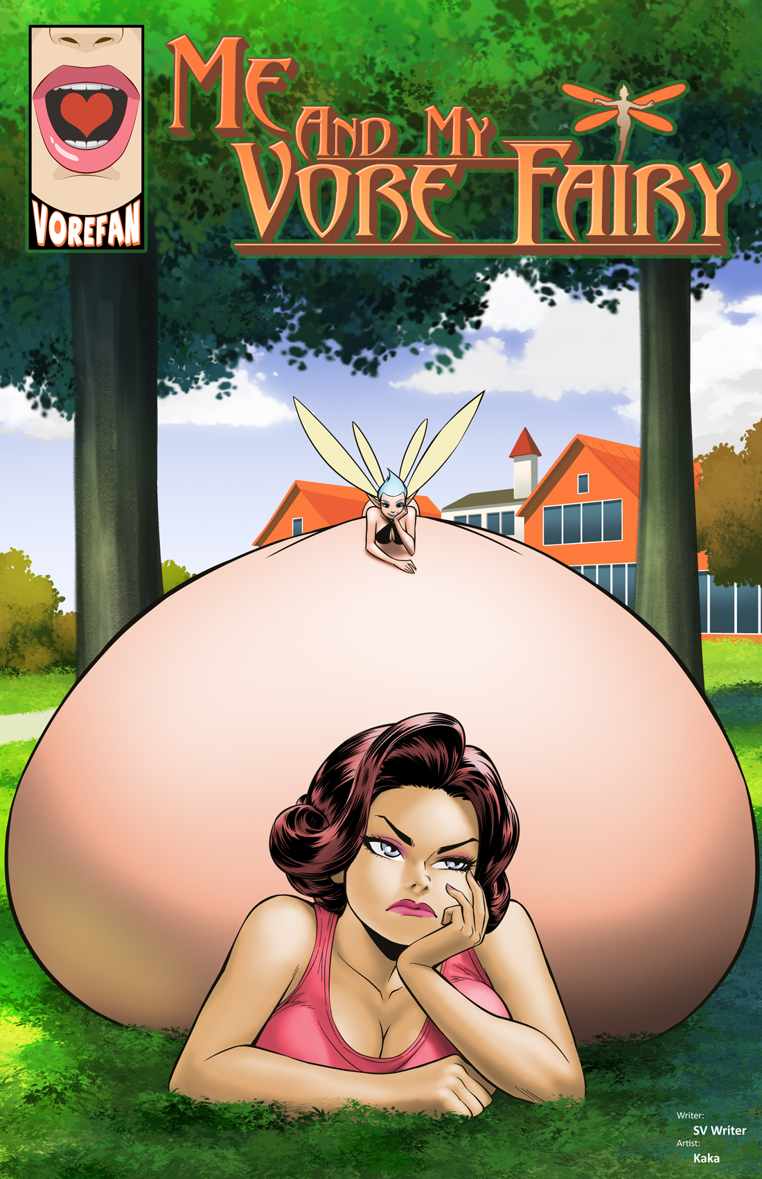 Female vore comics